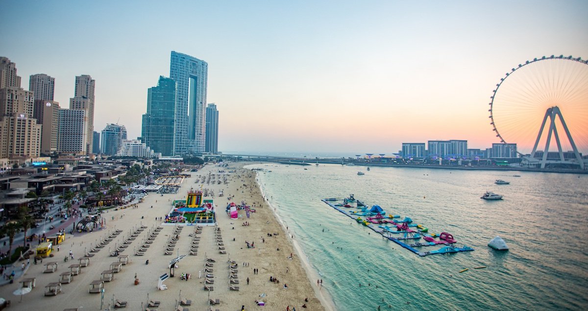 beaches in UAE