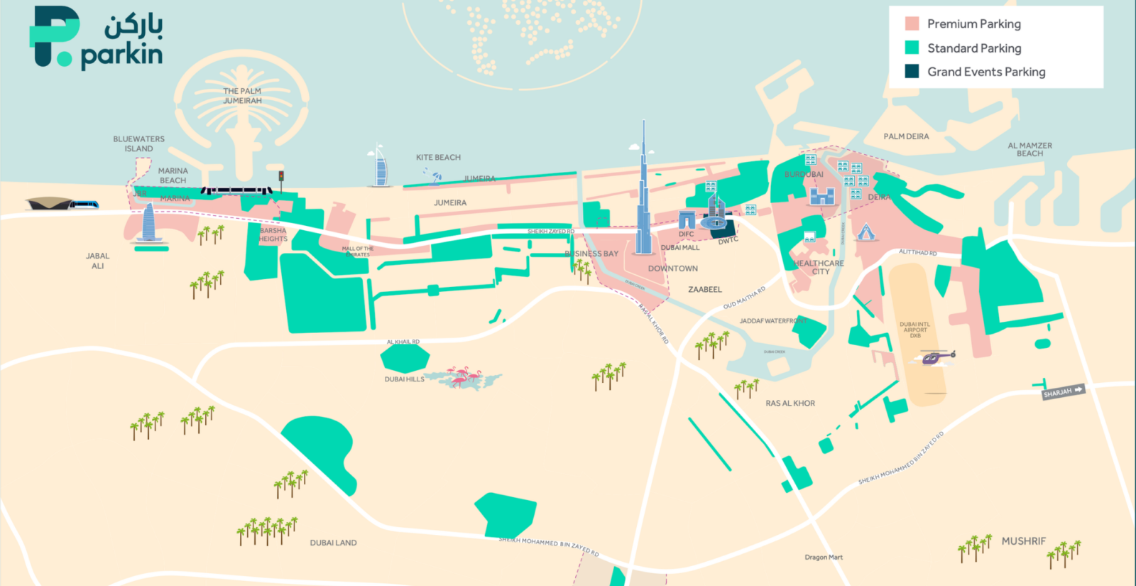 parking permit zones Dubai