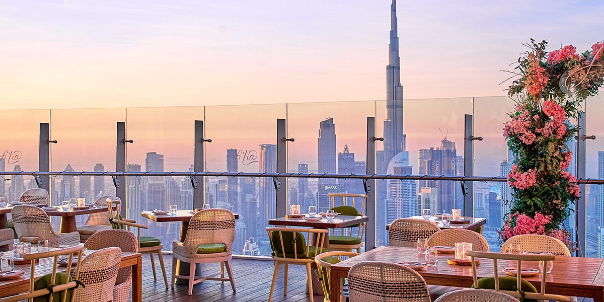 rooftop restaurants Dubai